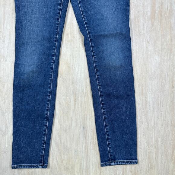 Madewell 9" Mid Rise Skinny Leg Stretch Casual Everyday Classic Denim Jeans 27 - Picture 5 of 15